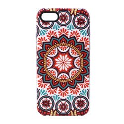 iPhone 7 Design Hybrid Case (Red Aztec)